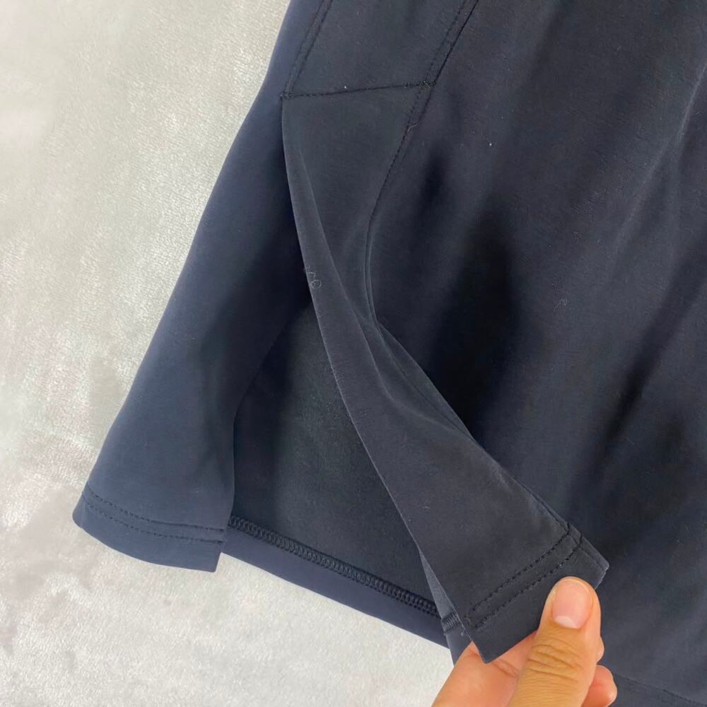 FLX Women's High-Rise Solace Navy Gray Skirt Sz L - Picture 4 of 10